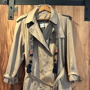 Vintage Evan Picone Tan Trench Coat